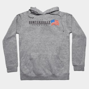 Lake Guntersville USA - dark text Hoodie